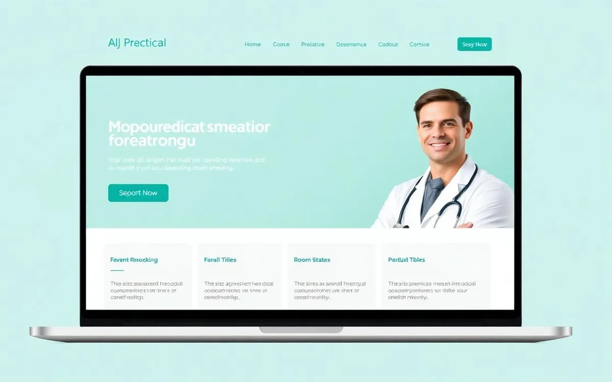 Family & specialty care website concept by Zehlm Web Development